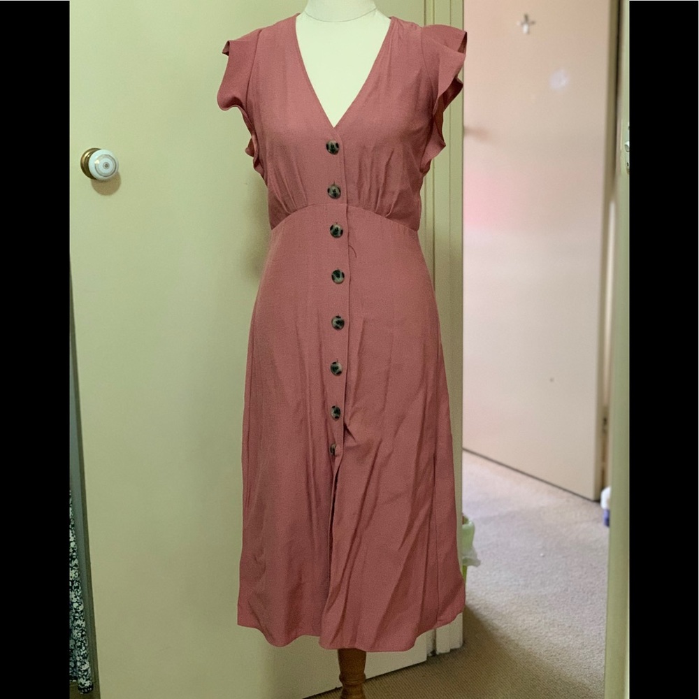 Witchery Midi Dress (Buttons up) - Picture 1 of 4